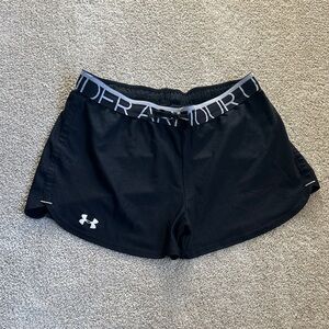 Under Armour Women's Black Athletic Shorts